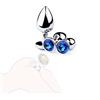 MELBIZ 3pcs Ạnàlès Pl'ùgs Acciaio inossidabile a tenuta stagna Prodotto per il relax per alleviare la fatica (Blu）)