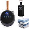 HPMCVE Piccola asciugatrice appesa, asciugatrice portatile con funzione di diffusore di aroma, circolazione dell'aria calda a 360°, doppia temperatura 65 ℃ e 75 ℃, timer 3-9 ore