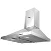 bricoleva.it Samet Cappa a piramide Eolo 60 inox 60 cm