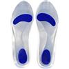 VOIV Solette ortopediche in gel di silicone per piedi piatti, fascite plantare, sollievo dal dolore, supporto per arco plantare, cura del piede, cuscinetto metatarsale