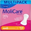 MoliCare Lady Pad 4 Gocce Assorbenti Donna 168 pz | Assorbenti Femminili Ad Alta Assorbenza Per Perdite Urinarie Moderate.