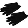 CLISPEED Guanti Idratanti Mani Notte in Gel Silicone Nero Esfolianti e Rigeneranti per Mani Screpolate e Secche Trattamento Spa Facile Applicazione senza Competenze Professionali