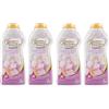 Generico 4 x Spuma di Sciampagna Ammorbidente Concentrato Abbraccio Delicato - Ammorbidente concentrato 30 lavaggi 600 ml