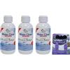 YESHI Mister CLean Kit 3pz Profumo Concentrato Per Bucato 250 ml : Muschio Bianco+ Relevi Proteggi & Profuma