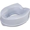 Sanitec Solutions Sanitec - Ascensore WC per adulti senza coperchio, altezza 15 cm, sollevatore WC adulto, sedile sollevatore WC universale, adattatore WC per anziani e disabili, sollevatori WC per adulti