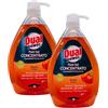 FEI FAN 2x Detersivo Piatti Gel Concentrato ACETO Ad Elevato Potere Sgrassante, Ideale Per Stoviglie Incrostate. Azione Anti Odore, Dispenser 1000ml