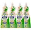COCCOLATEVI Garden Musk, ammorbidente per tessuti, 4 x 1250 ml, ammorbidente per lavaggio a mano, profumo adeguato, extra morbido