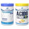 HYTAMA TOOLS Chemica Solutions - Acido Citrico 1 kg Ammorbidente Anticalcare + Percarbonato di Sodio 1 kg Sbiancante Igienizzante per Lavatrice e Pulizie della Casa Bundle 2 Barattoli