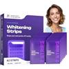Neksong Dr Dent Strisce Sbiancanti Viola, Rimuove Macchie Caffè Fumo Vino, Delicato per lo Smalto dei Denti (1 Stück - 42pcs)