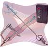 Generico Asta sonora in acciaio inossidabile con controller, set fitness per barella di stimolazione speciale maschile -D17IT (B:11mm)