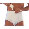 SCUDOTEX Slip con Vita Bassa e Pelotte, Cotton, Bianco, Taglia 7