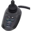 YUEHISY Controller Joystick per Sedie a Rotelle, Controller di Sostituzione Elettrica Sedia a Rotelle 50A DC24V, con Eabs Hill Holding and Heat Dissipation