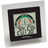 techno line WS 9415 Stazione Meteo, Nero/Trasparente