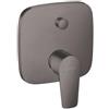 hansgrohe Talis E Miscelatore monocomando vasca ad incasso, cromo nero satinato, 71745340