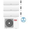 Riello Climatizzatore Condizionatore Riello AARIA PLUS I Wi-Fi Trial Split Inverter R32 9000 + 9000 + 12000 BTU con U.E AARIA MULTI 355 PI Classe A++/A+