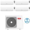 Riello Climatizzatore Condizionatore Riello AARIA PLUS I Wi-Fi Quadri Split Inverter R32 9000 + 9000 + 12000 + 12000 BTU con U.E AARIA MULTI 590 PI Classe A++/A+