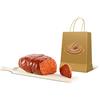 Moretti® Nduja Calabrese Di Spilinga Dolce Non Piccante | Confezionato Sottovuoto | 100% NATURALE In Budello | Salame Spalmabile di Puro Suino (400g+ Dolce (Confezione da 1 pezzo sottovuoto))