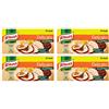 Knorr: Delicato Bouillon Cubes, Gusto Delicato Confezione da 4 Scatole da 10 Cubetti, 10 g Ogni Cubo