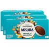 Generico 3X Misura Tortine al Cacao e Cioccolato Senza Latte e Uova per privolat 240g