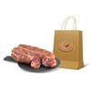 Moretti® Salsiccia Stagionata Tradizionale | 600g/700g Sottovuoto 2 Confezioni | Dolce Senza Peperoncino Calabrese | Essiccato Artigianale | Prodotto In Calabria (Senza Peperoncino)