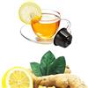KICKKICK® 32 Capsule Tisana Zenzero e Limone Compatibili Nescafé Dolce Gusto - Infuso in Cialde
