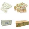 marketcaffe Zucchero Mix 200 Pezzi - 100 Bustine di Zucchero di Bianco e 100 Bustine di Zucchero di Canna - Set Accessori Caffè (Zucchero Bianco + Zucchero di Canna, 300)