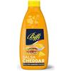 Generico Confezione Per Biffi Salsa Cheddar, Salsa al Formaggio per Hamburger e Nachos, 875 ml