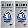 Generico SET 48 BOLERO DA 3 GRAMMI Berry Blend Preparato istantaneo polvere solubile in bustine Sticks per Bevande con Stevia e Vitamina C e Senza Zucchero ideale per fitness e diete