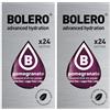 Generico SET 48 BOLERO DA 3 GRAMMI Pomegranate Preparato istantaneo polvere solubile in bustine Sticks per Bevande con Stevia e Vitamina C e Senza Zucchero ideale per fitness e diete