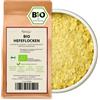Kamelur 500g fiocchi di lievito BIO - fiocchi di lievito di malto vegan, fiocchi di lievito di birra come condimento per parmigiano e formaggio vegan - fiocchi di lievito BIO in confezione biodegradabile
