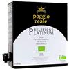 Poggio Reale Olio Extravergine Oliva Italiano Biologico Monocultivar Cellina Bag in Box Litri 5