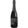 Bottle-Up Bottiglia di Prosecco D.O.C. Extra Dry 0.75 lt., Segno Zodiacale, per idea regalo di compleanno per lui e per lei, con etichetta in argento, costellazione e brillante in rilievo (Ariete)