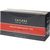 Taylors® | Tè Nero English Breakfast Confezione Ho.Re.Ca. - 100 Filtri Tè Nero Confezionati Singolarmente | English Breakfast Tea Bags