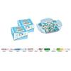 Confetti Maxtris Confetti Dolce Evento Sfumati Maxtris 2 Conf. da 500 gr + 50 Bigliettini (Celeste)