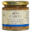 Campisi PESTO DI TONNO DEL MEDITERRANEO CON CURCUMA E CIPOLLA 220g