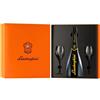 Lamborghini Ottagonale - Cofanetto Regalo con Bottiglia 0,75L e Flûte | Spumante Metodo Charmat, Made in Italy - Linea Ottagonale (YELLOW)