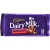 Cadbury Lattiero Caseario Frutta E Dado (200g) (Confezione da 6)