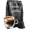 La Capsuleria CAFFÈ MACCHIATO (80 Capsule) compatibili con Nespresso, 8 box da 10 capsule, mix di espresso e latte, cremoso e vellutato, perfetto per una pausa delicata e armoniosa, senza glutine (La Capsuleria)
