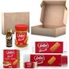 20Tipici Box 20Tipici - 400gr Crema Spalmabile Lotus + 750gr Granella Decorativa Di Biscotti + 250g Biscotti Lotus + 50 Biscotti Monodose - Aroma Mandorla Amara