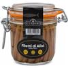Curreri Filetti di Acciughe - Alici di Sciacca, Sicilia Curreri | Sott'Olio | Lavorati a Mano | Vaso Ermetico da 230g