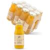 KoRo - Shot allo zenzero e mandarino bio- 12 x 200 ml - succo fruttato-speziato per bevande particolari o in cocktail e tè - Vegan