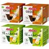 Generico Set 80 Capsule Ristora Compatibili con le Macchine ad uso domestico Nescafè®* Dolce Gusto®* 40 orzo 40 The al limone