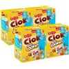 CAIYA 4X Oro Ciok Novita' Mini Cookies, Biscotti Croccanti con Gocce di Cioccolato al Latte - 4x40g [4 Confezioni]