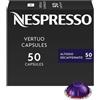 Nespresso Capsules VertuoLine, Altissio Decaffeinato, Dark Roast Espresso, 50 Count Espresso Coffee Pods, Brews 1.35 Ounce (VERTUO ONLY)