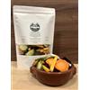 Generico Chips di Verdure essiccate, croccanti - 500 Grammi - in Sacchetto in kraft Richiudibile - Snack Sfizioso e Salutare, Composto da 8 Verdure