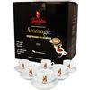 Barbera Caffè Barbera - Aromagic 100 Cialde Biodegradabili - Sistema ESE - Miscela di Caffè Macinato - Intenso + Set Tazzine Premium