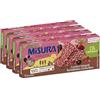 CAIYA 4X Misura Fibrextra Crackers Salatini Integrali con Barbabietola e Carota Nera 385g [4 Confezioni]