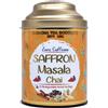 SAN-CHA Sancha Tea Boutique, Zafferano Masala Chai, Chai senza caffeina, miscela di tè alle erbe, 25 bustine di tè a piramidi, Chai Masala, Kesar Chai, Safrantee