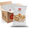 Cabrioni Bigné - Bigné Vuoti da Farcire, Per Ricette Dolci o Salate, Ideali per Dolci o Finger Food per Buffet e Aperitivi, con Ingredienti Naturali e Uova Fresche - Pack da 8 x 200g