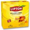 LIPTON Scatola da 100 sacchetti di tè giallo etichetta